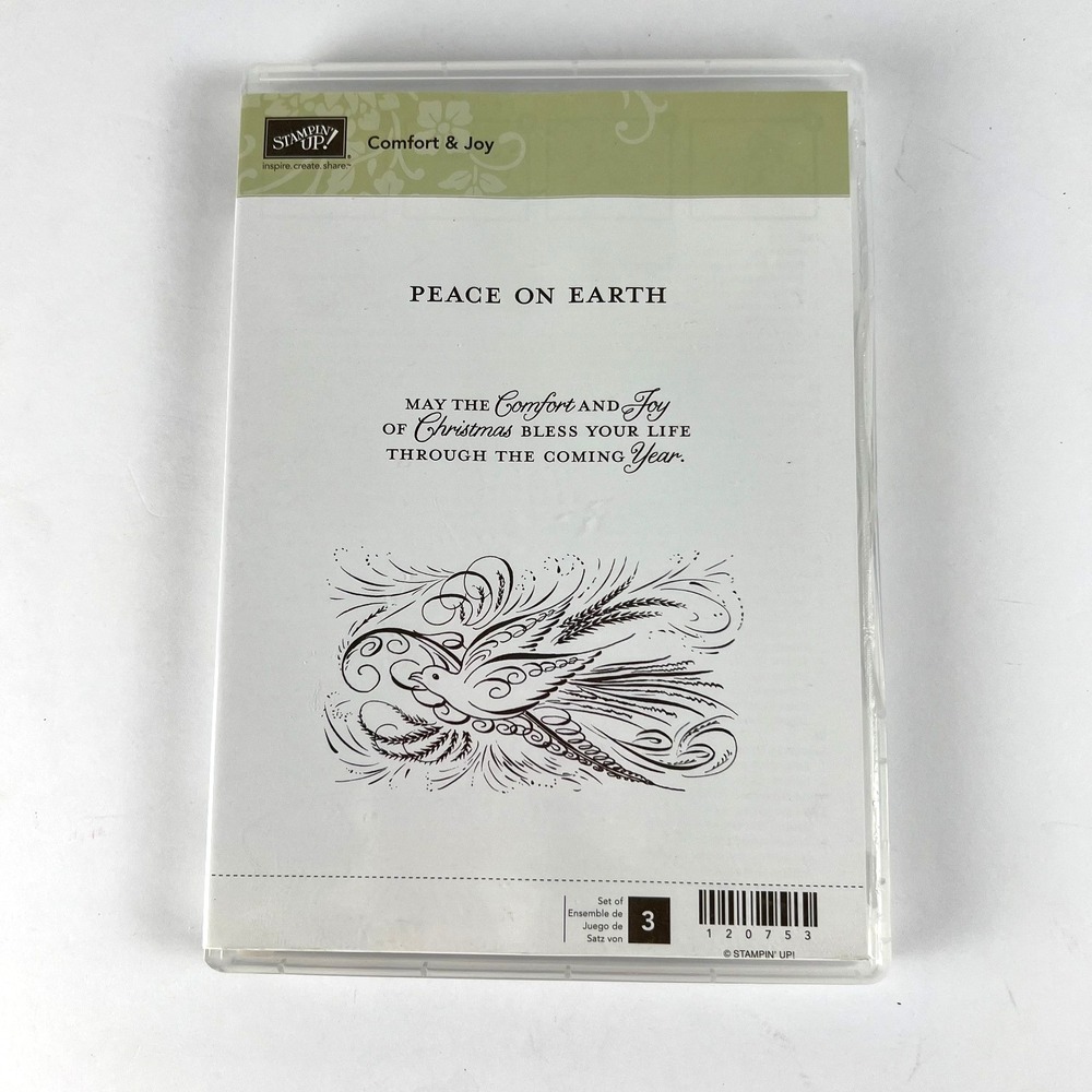 STAMPIN UP  Comfort & Joy Stamp Set 120753 Scrapbooking‎ Art Holidays